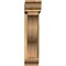 Ekena Millwork Funston Traditional Rough Sawn Bracket w/ Offset Brace, Western Red Cedar, 6"W x 22"D x 26"H BKT0604X22X26FST01RWR - alternate 3